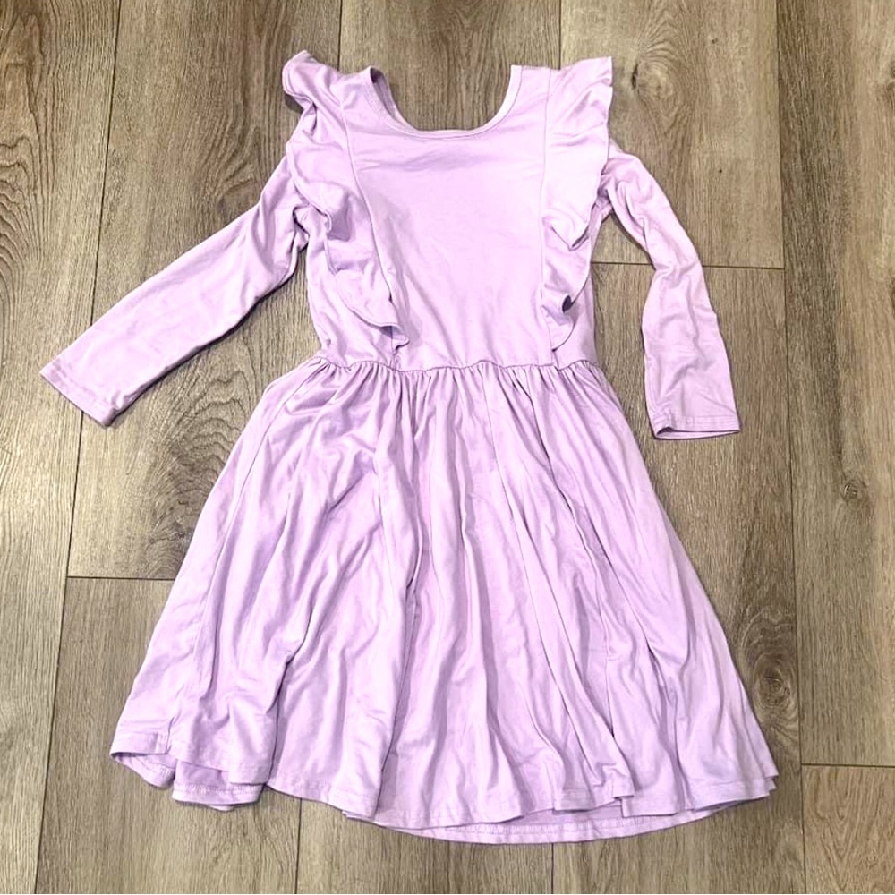 Dot Dot Smile purple soft dress 8/10